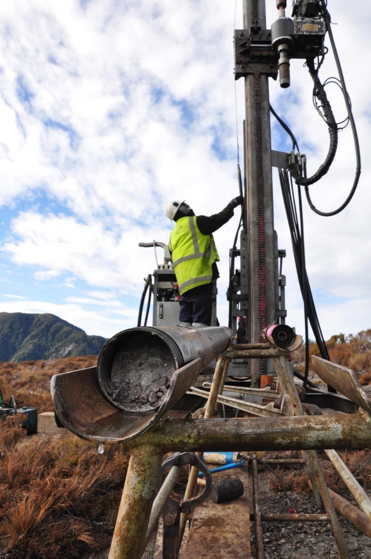 Exploration drilling in North Buller on the West Coast of New Zealand